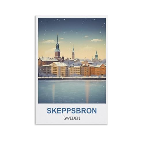 Puzzles, Skeppsbron Schweden für Erwachsene, Lernspiel, Herausforderungsspielzeug, 1000-teiliges Puzzle für Erwachsene und Kinder, Lernspiele, Heimdekoration, 52 x 38 cm Puzzles, Skeppsbron Schweden für Erwachsene, Lernspiel, Herausforderungsspielzeug, 1000-teiliges Puzzle für Erwachsene und Kinder, Lernspiele, Heimdekoration, 52 x 38 cm von AFHMZ
