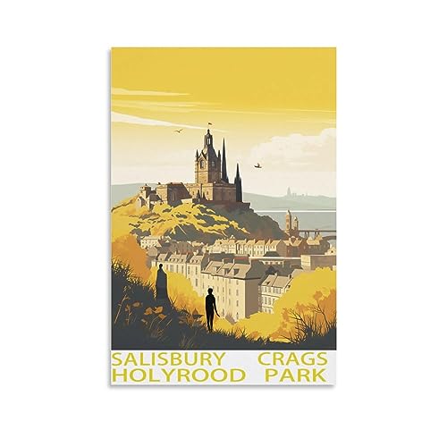 Puzzles 2000 Teile für Erwachsene, Puzzles für Erwachsene, Salisbury Crags Holyrood Park Tree Puzzle-Sets für anspruchsvolle Puzzlespiele und Familienspiele, 100 x 70 cm von AFHMZ