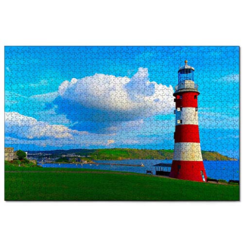 Puzzles UK England Plymouth 300-teiliges Puzzle für Erwachsene und Familien, Reisegeschenk, Souvenir, 38 x 26 cm Puzzles UK England Plymouth 300-teiliges Puzzle für Erwachsene und Familien, Reisegeschenk, Souvenir, 38 x 26 cm von AFHMZ