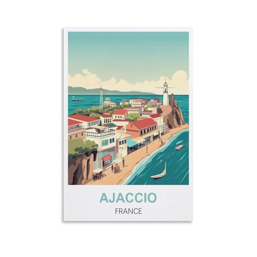 Puzzles für Erwachsene, Ajaccio, Frankreich-Poster, Lernspiel, Puzzle, geeignet zur Dekompression und Wanddekoration, 70 x 50 cm Puzzles für Erwachsene, Ajaccio, Frankreich-Poster, Lernspiel, Puzzle, geeignet zur Dekompression und Wanddekoration, 70 x 50 cm von AFHMZ