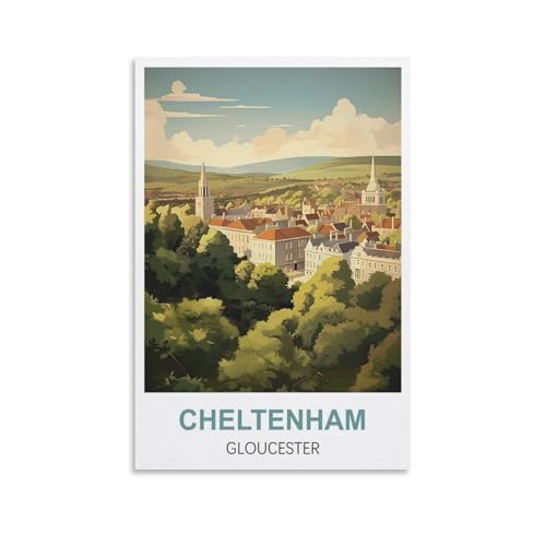 Puzzles für Erwachsene, Cheltenham Gloucester, Lernspiel, Puzzle, geeignet zur Dekompression und Wanddekoration, 70 x 50 cm von AFHMZ