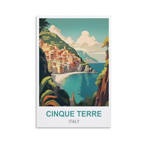 Puzzles für Erwachsene, Cinque Terre, Italien, Poster-Puzzles für Erwachsene, anspruchsvolle Puzzles, Puzzlespiel für die ganze Frau, Geschenke für Männer, 70 x 50 cm von AFHMZ