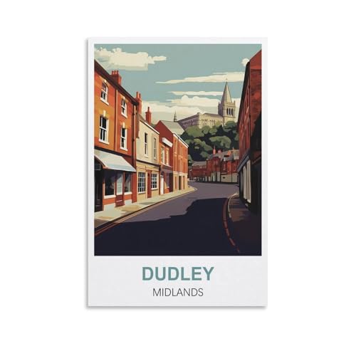 Puzzles für Erwachsene, Dudley Midlands 1000-teiliges Puzzle für Erwachsene – lustiges, herausforderndes und kniffliges Puzzle für Erwachsene, 70 x 50 cm von AFHMZ