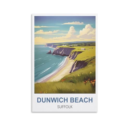 Puzzles für Erwachsene, Dunwich Beach, Suffolk, Lernspiel, Puzzle, geeignet zur Dekompression und Wanddekoration, 100 x 70 cm von AFHMZ