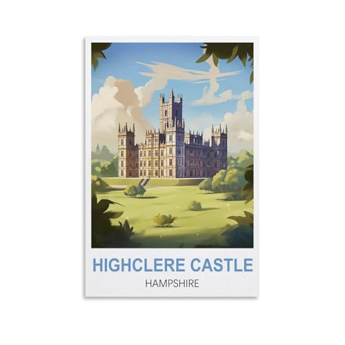 Puzzles für Erwachsene, Highclere Castle Hampshire, Lernspiel, Puzzle, geeignet zur Dekompression und Wanddekoration, 100 x 70 cm von AFHMZ