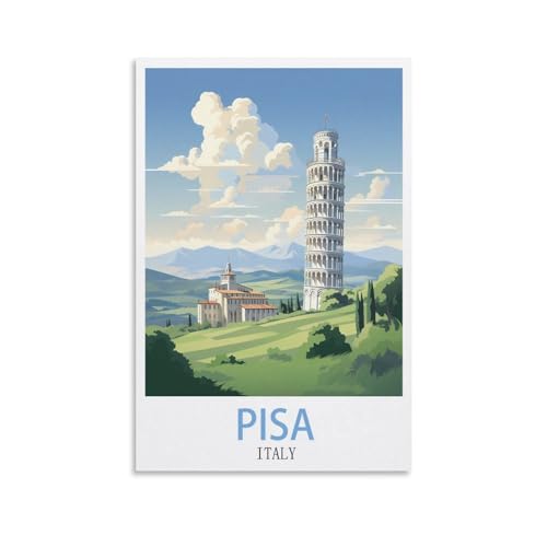 Puzzles für Erwachsene, Pisa, Italien-Poster, Lernspiel, Puzzle, geeignet zur Dekompression und Wanddekoration, 70 x 50 cm von AFHMZ