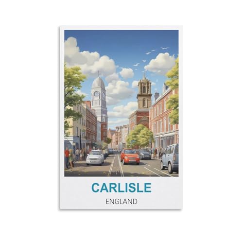 Puzzles für Erwachsene, Poster von Carlisle England, Lernspiel, Puzzle, geeignet zur Dekompression und Wanddekoration, 100 x 70 cm von AFHMZ