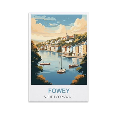 Puzzles für Erwachsene 2000, Fowey South Cornwall, Puzzles für Erwachsene, anspruchsvolle Puzzles, Puzzlespiel für das Ganze für Frauen, Geschenke für Männer, 100 x 70 cm Puzzles für Erwachsene 2000, Fowey South Cornwall, Puzzles für Erwachsene, anspruchsvolle Puzzles, Puzzlespiel für das Ganze für Frauen, Geschenke für Männer, 100 x 70 cm von AFHMZ