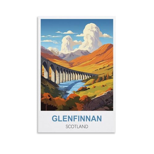 Puzzles für Erwachsene 2000, Glenfinnan, Schottland, Puzzles für Erwachsene, anspruchsvolle Puzzles, Puzzlespiel für das Ganze für Frauen, Geschenke für Männer, 100 x 70 cm Puzzles für Erwachsene 2000, Glenfinnan, Schottland, Puzzles für Erwachsene, anspruchsvolle Puzzles, Puzzlespiel für das Ganze für Frauen, Geschenke für Männer, 100 x 70 cm von AFHMZ
