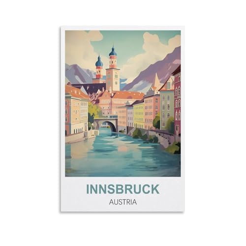 Puzzles für Erwachsene 2000, Innsbruck, Österreich, Poster, Puzzles für Erwachsene, anregende Puzzles, Puzzlespiel für die ganze Familie für Frauen, 100 x 70 cm von AFHMZ