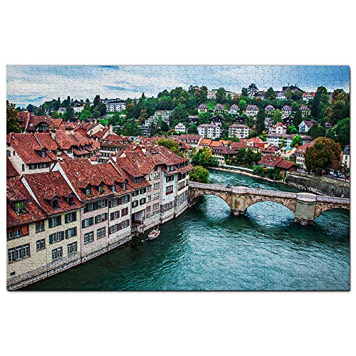 Schweiz Bern River Puzzle 1000 Teile Spiel Kunstwerk Reise Souvenir 100x70CM von AFHMZ