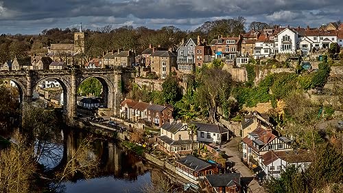 Schwieriges Puzzle für Erwachsene 100 Teile Harrogate Borough England Stadtbild 45,5x35,5CM von AFHMZ
