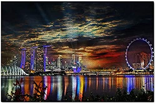 Singapore Gardens by The Bay, Singapur-Puzzle für Erwachsene, 200-teiliges Holz-Reisegeschenk, Souvenir, 35 x 25 cm Singapore Gardens by The Bay, Singapur-Puzzle für Erwachsene, 200-teiliges Holz-Reisegeschenk, Souvenir, 35 x 25 cm von AFHMZ