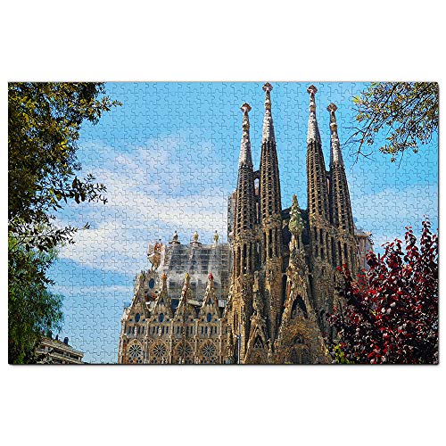 Spanien Basilika der Sagrada Familia Barcelona Puzzle 500 Teile Spiel Kunstwerk Reise Souvenir 52x38CM Spanien Basilika der Sagrada Familia Barcelona Puzzle 500 Teile Spiel Kunstwerk Reise Souvenir 52x38CM von AFHMZ