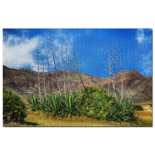 Spanien Nihal Naturpark Almeria Puzzle für Erwachsene, 200 Teile, Reisegeschenk, Souvenir, 35 x 25 cm von AFHMZ