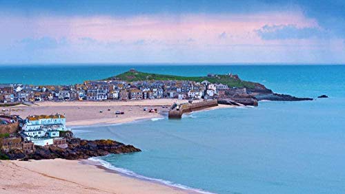 Strand und St. Ives Waterfront City, Cornwall, Großbritannien, Puzzle 500 Teile Puzzle für Erwachsene und Kinder 52x38CM Strand und St. Ives Waterfront City, Cornwall, Großbritannien, Puzzle 500 Teile Puzzle für Erwachsene und Kinder 52x38CM von AFHMZ