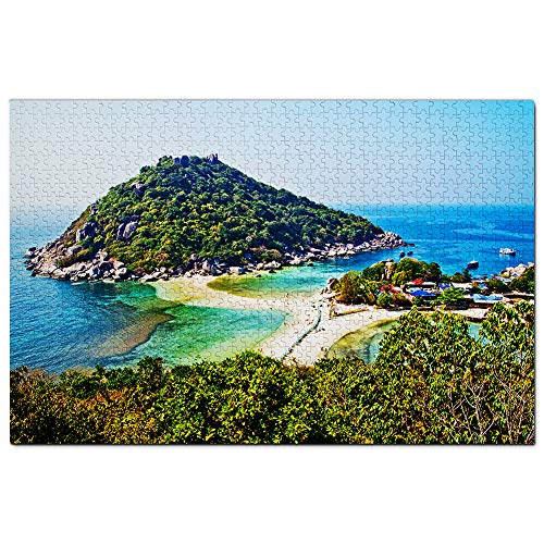 Thailand KOH Tao Puzzle 500 Teile Spiel Kunstwerk Reise Souvenir 52x38CM von AFHMZ