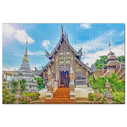 Thailand Puzzle für Erwachsene 100 Teile Reisegeschenk Souvenir 45,5x35,5CM von AFHMZ