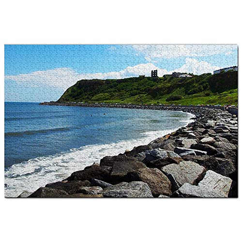 UK England Scarborough Beach Puzzle für Erwachsene 500 Teile Reisegeschenk Souvenir 52x38CM von AFHMZ