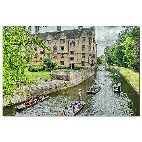 UK England University of Cambridge Puzzle 2000 Teile Spiel Kunstwerk Reise Souvenir 70x100CM von AFHMZ