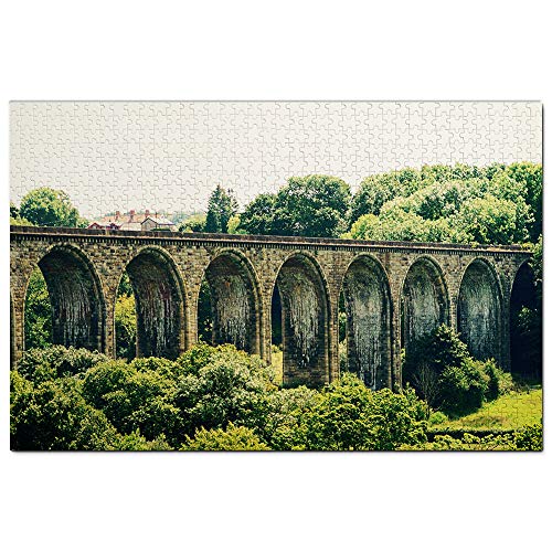 UK England Wrexham Puzzle 200 Teile Spiel Kunstwerk Reise Souvenir 35x25CM von AFHMZ