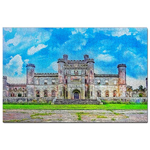 UK-Puzzle, 500 Teile, Großbritannien, England, Lowther Castle und Gärten, Penrith, Puzzlespiel, Kunstwerk, Reisesouvenir, 52 x 38 cm UK-Puzzle, 500 Teile, Großbritannien, England, Lowther Castle und Gärten, Penrith, Puzzlespiel, Kunstwerk, Reisesouvenir, 52 x 38 cm von AFHMZ