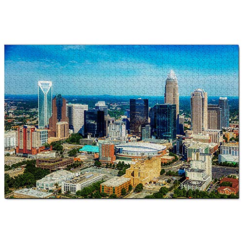 USA Amerika Charlotte Skyline Puzzle 100 Teile Spiel Kunstwerk Reise Souvenir 45,5x35,5 cm USA Amerika Charlotte Skyline Puzzle 100 Teile Spiel Kunstwerk Reise Souvenir 45,5x35,5 cm von AFHMZ