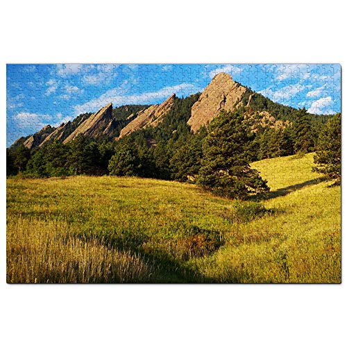 USA Amerika Colorado Chautauqua Park Boulder Puzzle 100 Teile Spiel Kunstwerk Reise Souvenir 45,5x35,5CM von AFHMZ