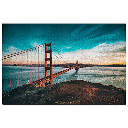 USA Amerika Golden Gate Bridge San Francisco Puzzle für Erwachsene 100 Teile Reisegeschenk Souvenir 45,5x35,5CM USA Amerika Golden Gate Bridge San Francisco Puzzle für Erwachsene 100 Teile Reisegeschenk Souvenir 45,5x35,5CM von AFHMZ