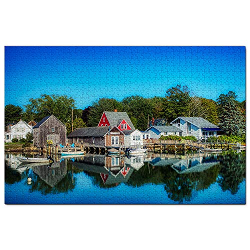 USA Amerika Kennebunkport Maine Puzzle 200 Teile Spiel Kunstwerk Reise Souvenir 35x25CM von AFHMZ