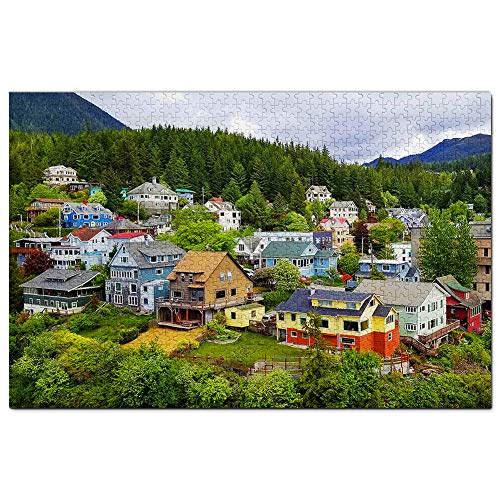 USA Amerika Ketchikan Alaska Puzzle 500 Teile Spiel Kunstwerk Reise Souvenir 52x38CM von AFHMZ