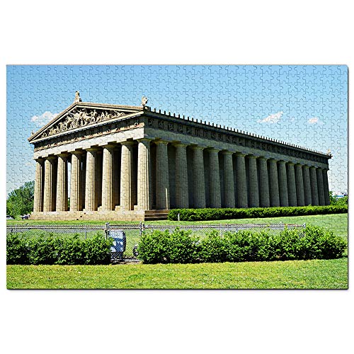 USA Amerika Parthenon Centennial Park Nashville Tennessee Puzzle 500 Teile Spiel Kunstwerk Reise Souvenir 52x38CM von AFHMZ