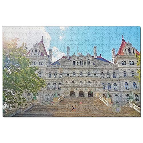 USA Puzzle 100 Teile USA Amerika New York State Capitol Albany Puzzlespiel Kunstwerk Reisesouvenir 45,5 x 35,5 cm USA Puzzle 100 Teile USA Amerika New York State Capitol Albany Puzzlespiel Kunstwerk Reisesouvenir 45,5 x 35,5 cm von AFHMZ