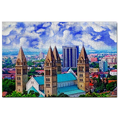 Ungarn-Puzzle, 200 Teile, Ungarn, Pecs-Kathedrale, Puzzlespiel, Kunstwerk, Reise-Souvenir, 35 x 25 cm Ungarn-Puzzle, 200 Teile, Ungarn, Pecs-Kathedrale, Puzzlespiel, Kunstwerk, Reise-Souvenir, 35 x 25 cm von AFHMZ