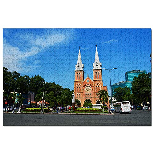 Vietnam-Kathedrale Ho Chi Minh Puzzle für Erwachsene, 300 Teile, Reisegeschenk, Souvenir, 38 x 26 cm Vietnam-Kathedrale Ho Chi Minh Puzzle für Erwachsene, 300 Teile, Reisegeschenk, Souvenir, 38 x 26 cm von AFHMZ