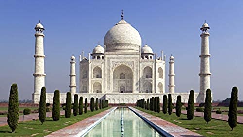 Wunderschöne Taj Mahal-Puzzlespiele, Puzzle 2000 Teile für Erwachsene, Spiele für Erwachsene, Jugendliche und Kinder, 100 x 70 cm von AFHMZ