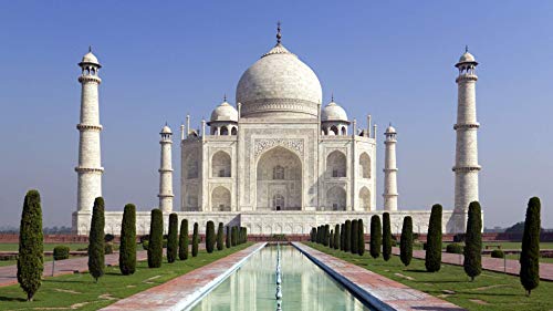 Wunderschöne Taj Mahal-Puzzlespiele, Puzzle 2000 Teile für Erwachsene, Spiele für Erwachsene, Jugendliche und Kinder, 70 x 100 cm von AFHMZ