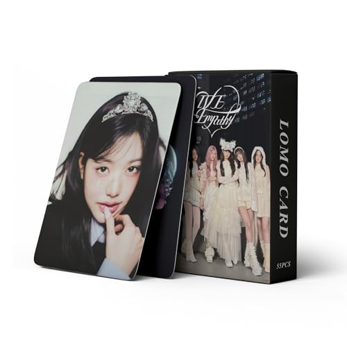 55 Stück Kpop IVE EMPATHY Photocards IVE Photocards IV EMPATHY Neues Album Karten IVE Mini Merch Photocards Set Kpop Greeting Card Postkarten für Fans 55 Stück Kpop IVE EMPATHY Photocards IVE Photocards IV EMPATHY Neues Album Karten IVE Mini Merch Photocards Set Kpop Greeting Card Postkarten für Fans von AFSC