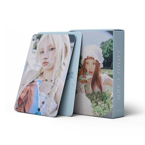 55 Stück Kpop Karten (G) I-DLE Motivationskarten (G) I-DLE Mini Karten Motivation Album Karten Merch Photocards Set Kpop Foto Geschenk für Fans von AFSC