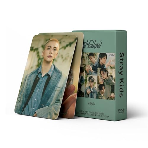 55 Stück Kpop Stray Kids Hollow Photocards Hollow Neues Album Karten Stray Kids Mini Merch Photocards Set Kpop Greeting Postkarte für Fans 55 Stück Kpop Stray Kids Hollow Photocards Hollow Neues Album Karten Stray Kids Mini Merch Photocards Set Kpop Greeting Postkarte für Fans von AFSC