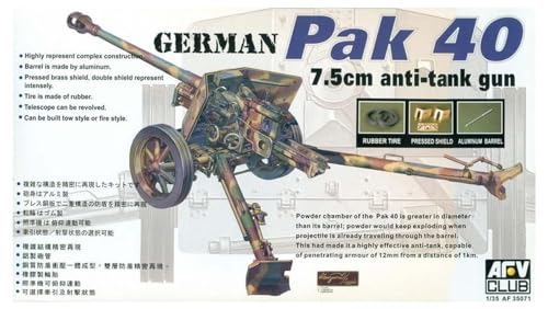 AFV-Club 35071 - Modellbausatz PAK40 Gun 76 mm von AFV Club