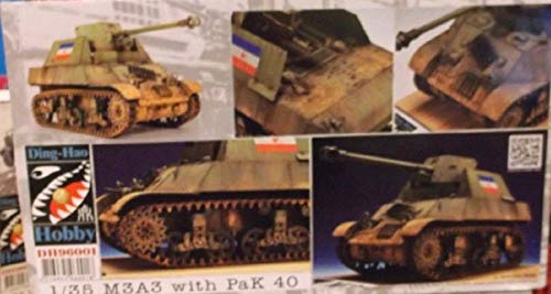 DING HAO HOBBY DH96001 - 1/35 Yugoslavia M3A3 mit Pak 40 Anti-Tank Gun von AFV Club
