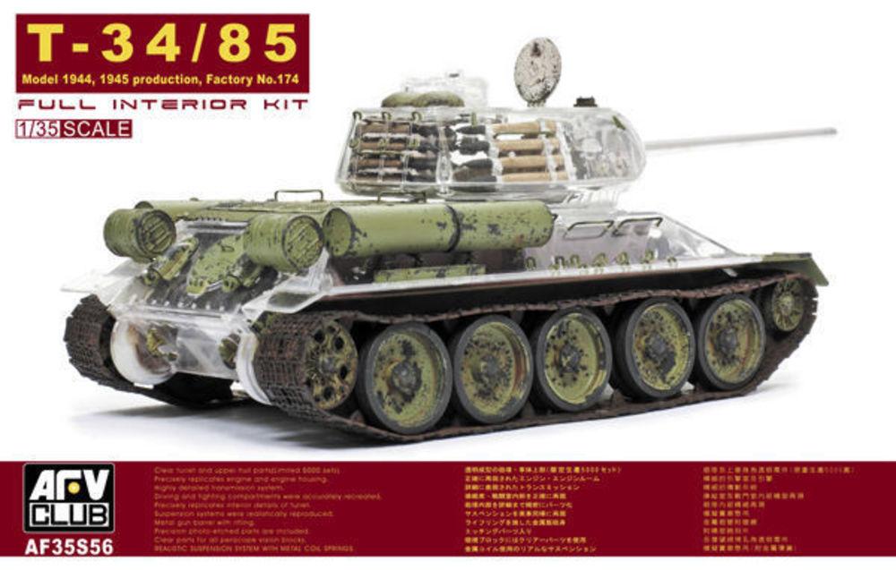 T-34/85 Factory 174 with trans. turret T-34/85 Factory 174 with trans. turret von AFV-Club