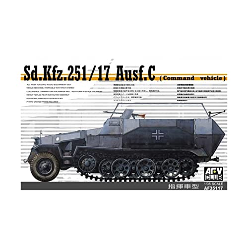 Unbekannt AFV-Club 35117 - Modellbausatz SDkraftfahrzeug 251/17 Command Unbekannt AFV-Club 35117 - Modellbausatz SDkraftfahrzeug 251/17 Command von AFV Club