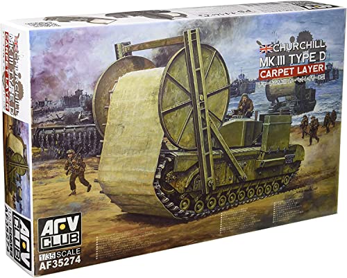 Unbekannt AFV-Club AF35274 - Modellbausatz Churchill Carpet Layer Type D Mark II Unbekannt AFV-Club AF35274 - Modellbausatz Churchill Carpet Layer Type D Mark II von AFV Club