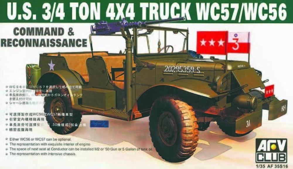 WC-57 4X4 DODGE COMMAND CAR WC-57 4X4 DODGE COMMAND CAR von AFV-Club