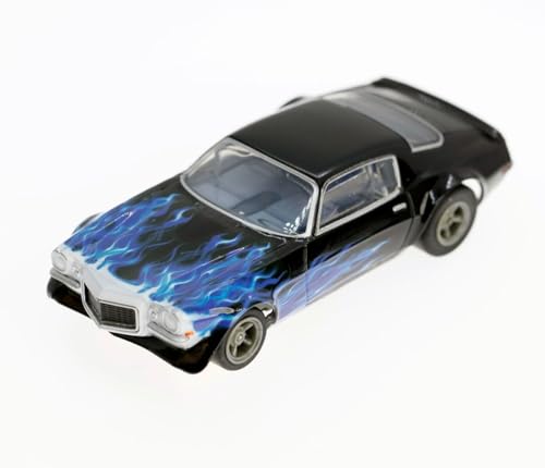 AFX 22046 Camaro 1973 Wildfire Schwarz/Blau HO Scale Slot Car von AFX