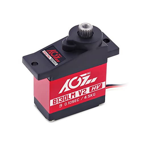 AGFrc Sub-Micro-Servomotor – Upgrade-Metallgehäuse, Titan-Getriebe, 13 g, 3,8 kg, Mini-Servo für 1/14 1/18 1/24 RC Cars RC Flugzeuge AGFrc Sub-Micro-Servomotor – Upgrade-Metallgehäuse, Titan-Getriebe, 13 g, 3,8 kg, Mini-Servo für 1/14 1/18 1/24 RC Cars RC Flugzeuge von AGFRC