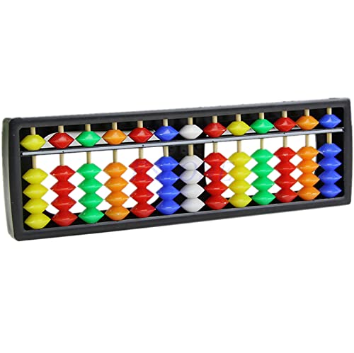 AGONEIR Tragbarer Soroban Für Mathematik Berechnungstools Mit Bunten Perlen von AGONEIR