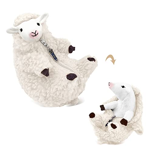 Kawaii Geschorenes Schaf Kuscheltier Plüschtier - Süße Geschenk Ziege Plush Stofftier Plüsch Spielzeug - Lustige Ostern Weihnachten Valentinstag Geburtstag Geschenke für Kinder Frauen Mädchen Jungen Kawaii Geschorenes Schaf Kuscheltier Plüschtier - Süße Geschenk Ziege Plush Stofftier Plüsch Spielzeug - Lustige Ostern Weihnachten Valentinstag Geburtstag Geschenke für Kinder Frauen Mädchen Jungen von AGRIMONY